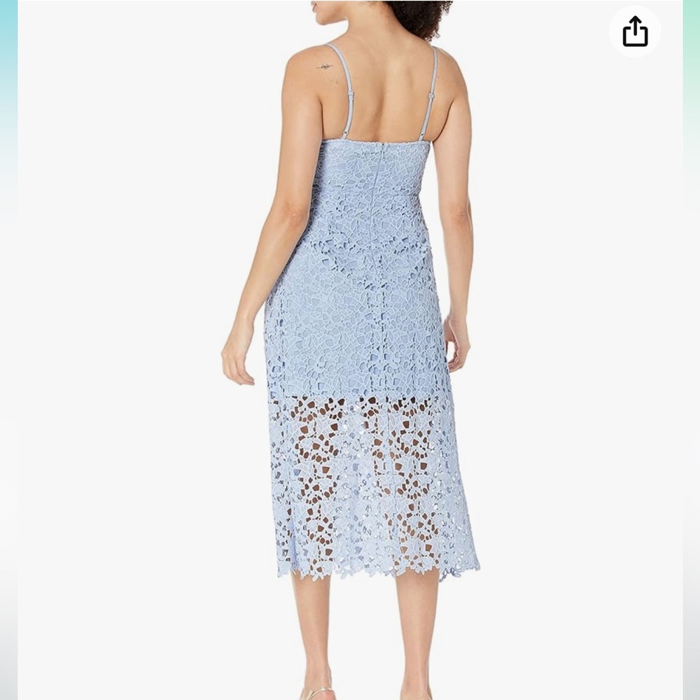 🦋Astr The Label Women’s Lace A Line Midi Dress 
Blue Size-XXL - Picture 7 of 10